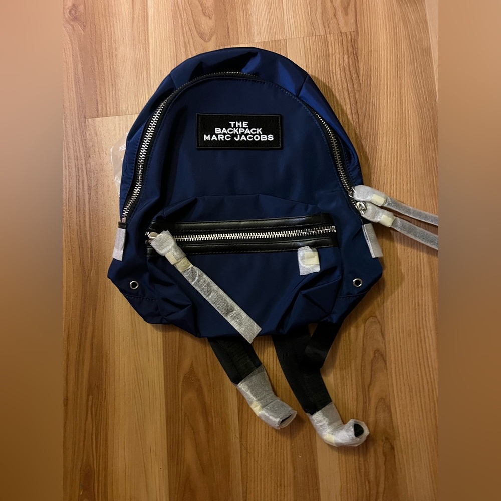 NWT Authentic Marc Jacobs Navy Blue Backpack